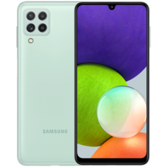 Смартфон Samsung Galaxy A22 4/128 ГБ RU, мятный