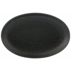 Тарелка midnight овальная 25,5х16 см Bronco (142771)