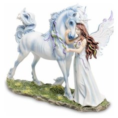 Статуэтка Ангел и Единорог (Джоди Бергсма) WS-249 113-904512 Veronese