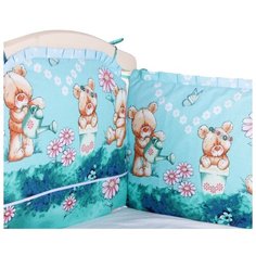 Борт в кроватку из 4 частей Alis