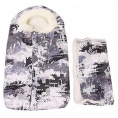 Конверт-мешок Топотушки Оскар серый