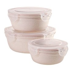 Loraine Набор из 3- х контейнеров пластик 29548 Loraine