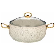 Кастрюля антипригарная Granite 5,5л Agness Mercury (149448)