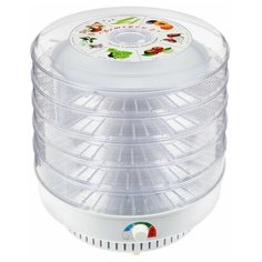 Сушилка для овощей и фруктов Ветерок-2, 5 секций, белый