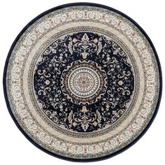 Бельгийский вискозный ковер Grazia RG236- R74 круг (195*195 см) Ragolle