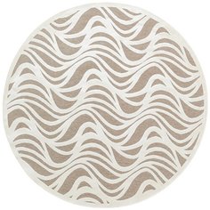 Бельгийский вискозный ковер с рельефом Venezia RV329- R119 круг (200*200 см) Ragolle