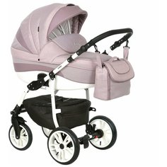 Коляска универсальная 3 в 1 Indigo INDIGO+F (04), розовый