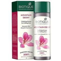 Biotique Оживляющая сыворотка для волос БИО ГОРНЫЙ ЭБОНИТ, 120 мл