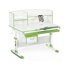 Стол детский MEALUX EVO-50 120x70 см белый/зеленый