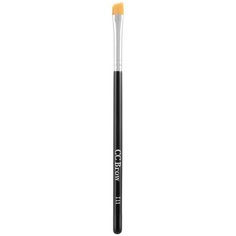 Кисть Lucas Cosmetics для хны Т11, для бровей черный/бежевый