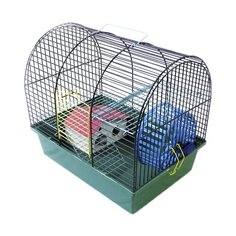 Вака 27894 Клетка дгрызунов Комфорт-1 с домиком 38,5*27,5*32см (2 шт)