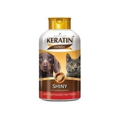 RolfClub KERATIN+ Shiny шампунь для короткошерстых кошек и собак 450 гр (2 шт) RolfСlub