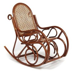 Кресло- качалка TetChair Milano ротанг top quality/pecan matted