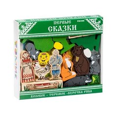 Конструктор Томик 3 в 1 "Первые сказки" арт.453-2 (Колобок+Курочка ряба+Теремок) /12