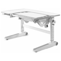 Детский стол Mealux KingWood серый - белый