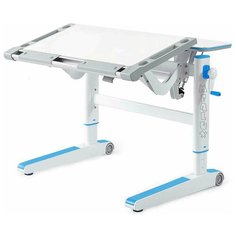 Детский стол Mealux ErgoWood L голубой - белый