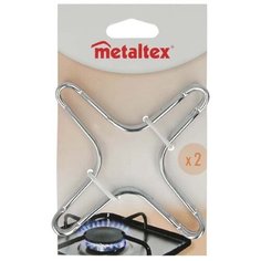 Подставки хромированные на газовую плиту Metaltex 20.33.02