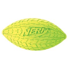 Nerf Мяч д/регби резиновый пищащий, 10 см