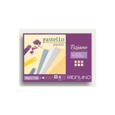 Альбом для пастели Fabriano Tiziano 160г/м2 21*29.7см 6 цветов 30л склейка по 1 стороне