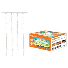 Гирлянда TDM ЕLECTRIC Занавес SQ0361-0014, 150 х 150 см, 70 ламп, белый/прозрачный провод