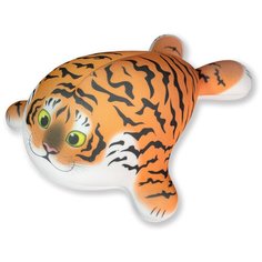 Мягкая игрушка антистресс Штучки, к которым тянутся ручки "Тигр Тюлень", 40 см