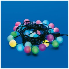 Гирлянда Uniel UL-00005470, 500 см, 30 ламп, RGB/зеленый провод