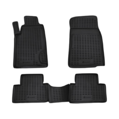 Комплект ковриков салона ELEMENT NLC.61.01.210 для SsangYong Rexton 4 шт. черный