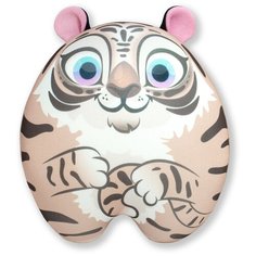 Мягкая игрушка антистресс Штучки, к которым тянутся ручки "Тигрица", светло-коричневый