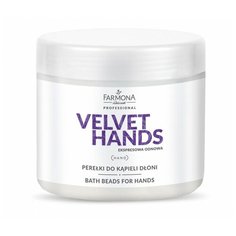 Соль для маникюрной ванны для рук Farmona Professional с лилией и сиренью Velvet Hands 380 мл