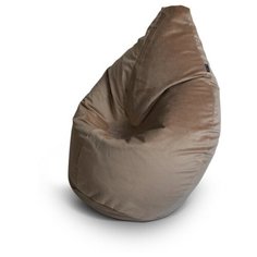 Комплект внутреннего и внешнего чехлов для кресла-мешка PiFF PuFF тип Груша, бархатный Велюр, чехол для пуфика размер XXL