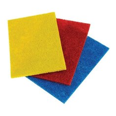 Салфетки абразивные, 13х9х0,5 см, комплект 3 шт для удаления стойких загрязнений, LAIMA, 601564 Лайма