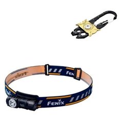 Налобный фонарь Fenix HM50R + Мультикарабин (аккумулятор 700мАч, USB зарядка, 500люмен)