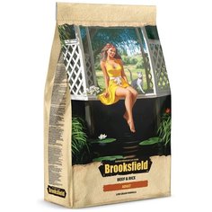 Brooksfield Cat Beef Сухой корм для взрослых кошек 2кг Говядина/рис