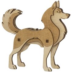 Деревянный конструктор UNIT собака Uniwood