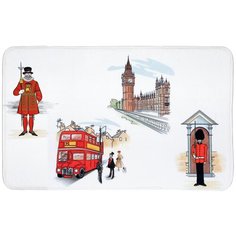 Коврик для ванной комнаты Tatkraft "London City", 50 х 80 см