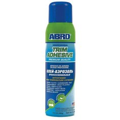 Клей аэрозоль универсальный ABRO TRIM ADHESIVE / Made in U.S.A. / Профессиональный высокопрочный клей-аэрозоль 382 г. TA-1300