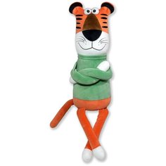 Мягкая игрушка антистресс Штучки, к которым тянутся ручки "Тигр в свитере", большой