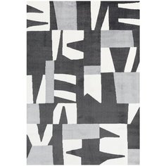 Мягкий ковер с геометрическим рисунком Geo BG063- B207 прямоугольник (200*290 см) Balta