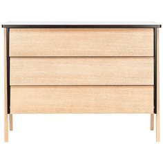 Комод Leset Сканди 3 ящика, Дуб/Венге