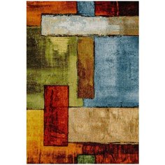 Недорогой синтетический ковер Crystal Merinos 2751- Multicolor прямоугольник (200*300 см)