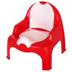 Горшок-стул Ниш детский красный 11102 Dunya Plastik