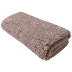 Махровое полотенце АЗ Моно м4013_11 XL 100*150 сер Bravo