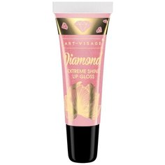 ART-VISAGE Блеск для губ Diamond, 56, коралл