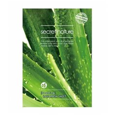 Смягчающая маска для лица с алоэ Secret Nature - Soothing Aloe Mask Sheet