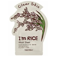 Тканевая маска для лица Tony Moly с экстрактом риса - Im Rice Mask Sheet - Clear Skin