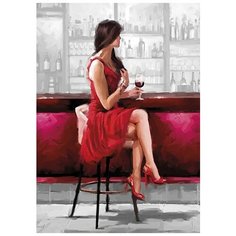 Ag 879 Алмазная мозаика Гранни "Свидание. Она"