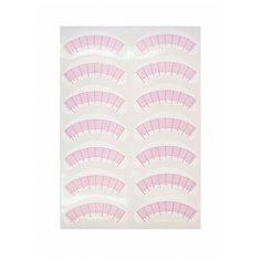 Бумажные патчи для ресниц CC Lashes с разметкой, 14 шт Lucas Cosmetics