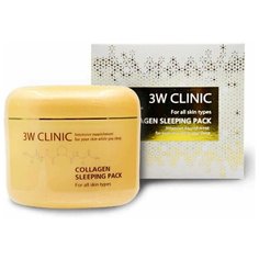 Маска для лица 3W CLINIC ночная - Collagen Water Sleeping Pack, 100 мл