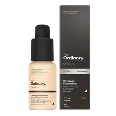 The Ordinary Тональное средство Coverage Foundation SPF 15, 30 мл, оттенок: 1.1 N Fair Neutral