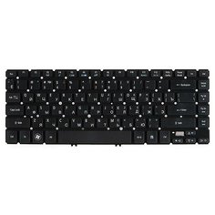 Клавиатура для ноутбука Acer Aspire, черная без рамки